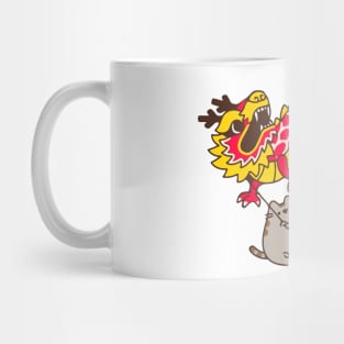 Year Of The Dragon - Cute Cats Celebrations Mug